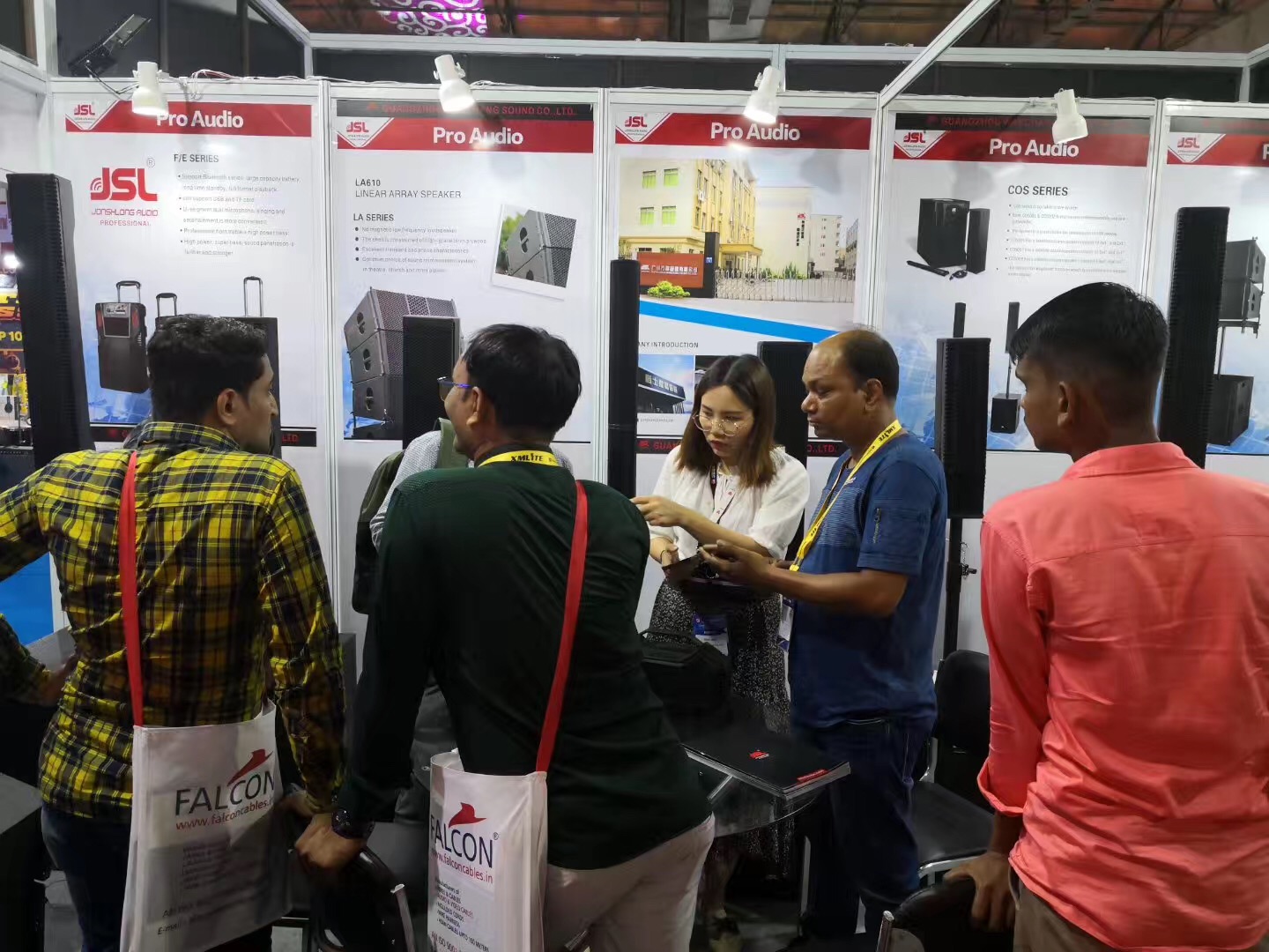 JSL爵士龙音响出席印度孟买PALM Expo India 2019
