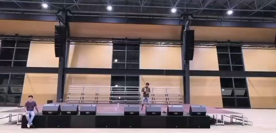 【JSL爵士龙案例】江西省国家电网上饶分公司体育馆专业音频扩声系统